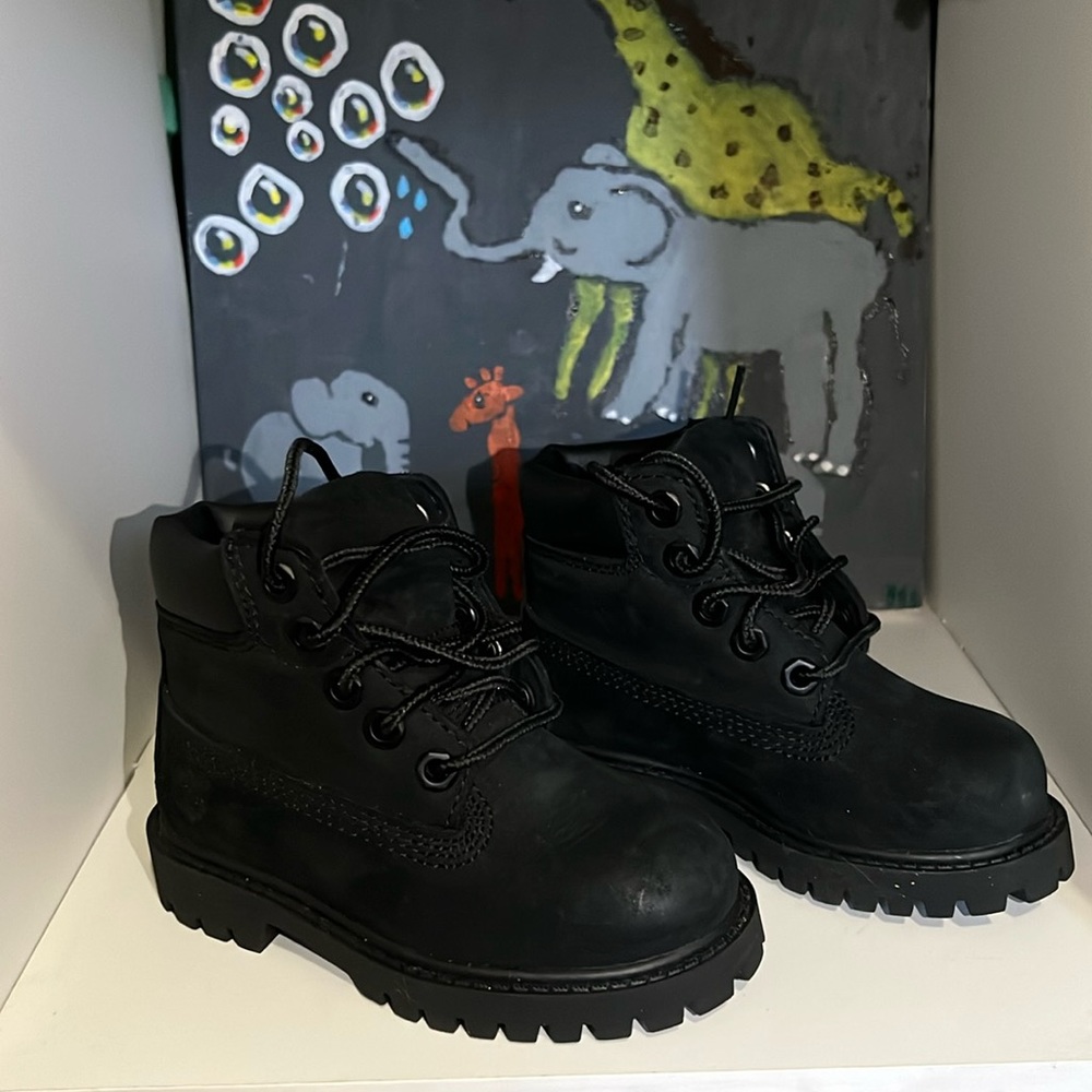 Black Toddler Timberland Boots